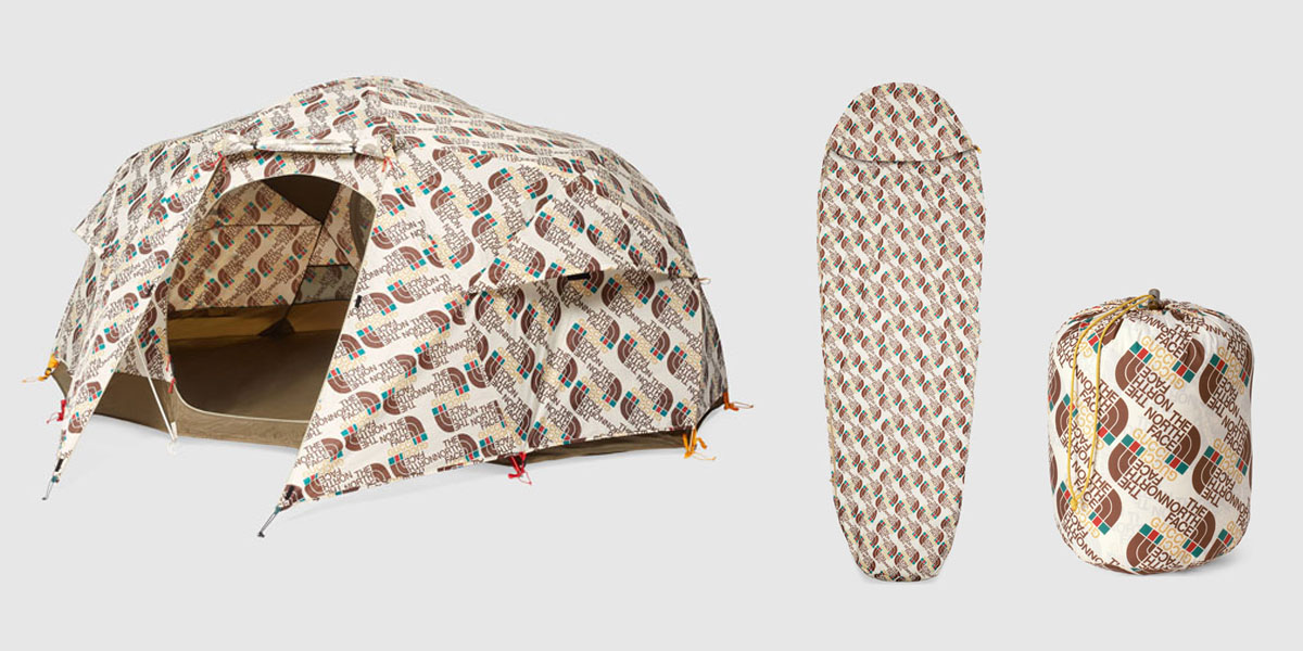 THE NORTH FACE x GUCCI テント Gucci takes glamping to the next level with its P170,000